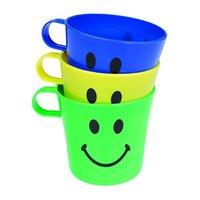 Chef Aid 3-piece Smiley Face Cup Set