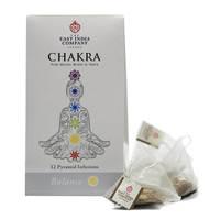 chakra balance herbal infusion pyramid bags x12