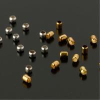 Chain Crimps 2mm dia - Gold