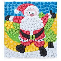 Christmas Santa Mosaic