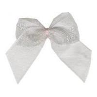 Chiffon Ribbon Bows Pale Pink