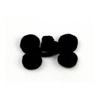 chinese button frog fasteners black