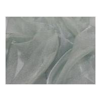 Chinese Crystal Organza Dress Fabric Grey