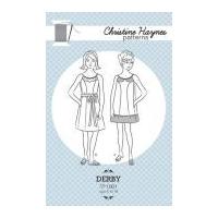 Christine Haynes Ladies Easy Sewing Pattern 1001 Derby Dress