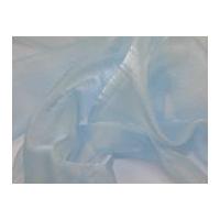 Chinese Crystal Organza Dress Fabric Pale Blue