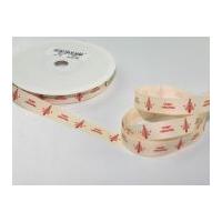 christmas tree print herringbone christmas ribbon