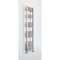 Champagne Vertical Towel Warmer Brushed Aluminium (H)1400 mm (W)300 mm