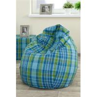 Checkered beanbag