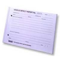 Chartwell Vehicle Defect Report Pad CVDR1