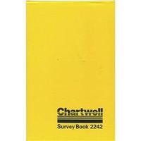 Chartwell (80 Leaf) Weather Resistant Survey Book (Yellow) Single