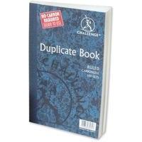 Challenge Carbonless Duplicate Book 210x130mm Ruled Feint