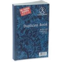 Challenge Carbonless Duplicate Book A4 Ruled Feint 6929