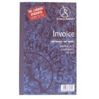 Challenge Carbonless Duplicate Book 210x130mm Invoice