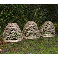 Chairworks Set of 3 Bamboo Plant Covers