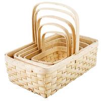 Chairworks Set of 5 Wood Baskets
