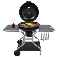 Charcoal Trolley BBQ Barbecue Grill