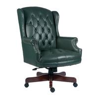 Chairman Leather Swivel Armchair Chairman Leather Swivel Armchair Green