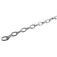 Chrome Plated Solid Brass Chain in Metres