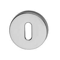 Chrome Round Key Hole Cover 52mm