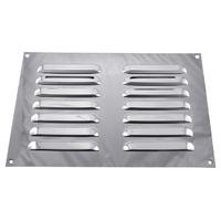 Chromed Slotted Vent 229x152mm