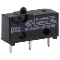 Cherry DB2C-C1AA Microswitch SPDT 10A 250V AC, Button, PCB