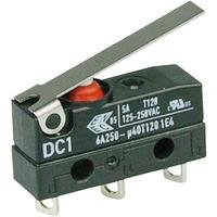 cherry dc1c a1lc microswitch spdt 6a 250v ac medium lever solder