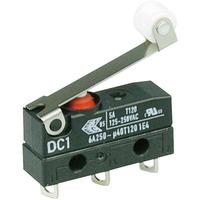 cherry dc1c a1rc microswitch spdt 6a 250v ac medium roller solde