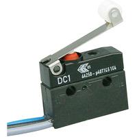 Cherry DC1C-C3RC Microswitch SPDT 6A 250V AC, Medium Roller, Leads...