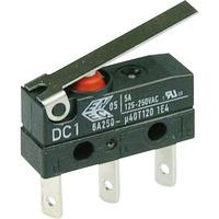 Cherry DC1C-L1LC Microswitch SPDT 6A 250V AC, Medium Lever, Q.C., IP67