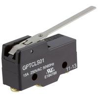 Cherry GPTCLS01 Microswitch SPDT 15A 250V AC Long Lever Screw