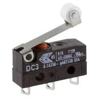 Cherry DC3C-A1RB Microswitch SPDT 0.1A 250V AC, Short Roller, Sold...