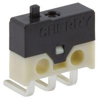 Cherry DH2C-C5AA Microswitch SPDT 5-500mA, 30VDC, Button, Right-ha...