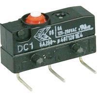 Cherry DC1C-K8AA Microswitch SPDT 6A 250V AC, Button, Right-hand P...