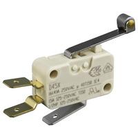 Cherry D45U-V3RD Microswitch SPDT 16A , 150°C, Long Roller, Q.C. D...