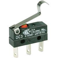 Cherry DC3C-L1SC Microswitch SPDT 0.1A 250V AC, Medium Sim Roller, ...