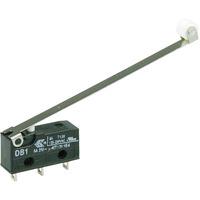 cherry db1c a1rd microswitch spdt 6a 250v ac long roller solder