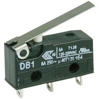 Cherry DB1C-A1LC Microswitch SPDT 6A 250V AC, Medium Lever, Solder