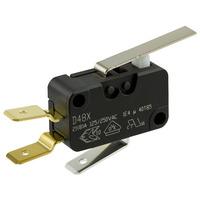 Cherry D489-V3LD Microswitch SPDT 21A Light Force, Medium Lever, Q...