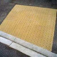 Charcon, Tactile Paving Buff Blister 400 x 400 x 65 - 30 Per Pack