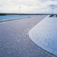 Charcon, Countryside Kerb Classic Crossing Silver Grey Bull-Nosed 125 x 150 x 914 - Individual Unit