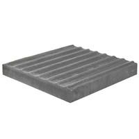 Charcon, Tactile Paving Grey Hazard Warning Corduroy 400 x 400 x 50 - 34 Per Pack