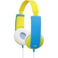 Children Headphone JVC HA-KD5-Y-E On-ear Volume limiter, Light-weight headband Yellow, Blue