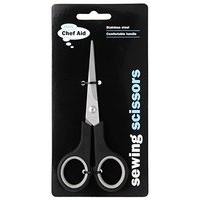 Chef Aid 1-piece Stainless Steel Sewing Scissors, Silver