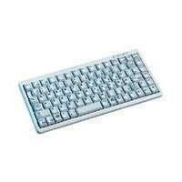 cherry g84 4100 usbps2 ultra low profile compact keyboard light grey