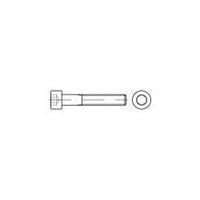 Cheese head screws M24 170 mm Hex socket (Allen) ISO 4762 Steel zinc flake coating 10 pc(s) TOOLCRAFT 147496