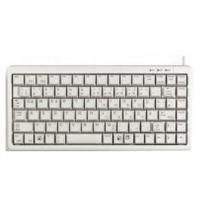 Cherry G84-4100 Compact USB Keyboard (Light Grey) - US English with EURO Symbol
