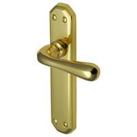 Charlbury Door Handle Pair Charlbury Door Handle Pair - Bathroom Set Polished Brass