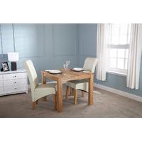 Charter Solid Oak 90cm Dining Table