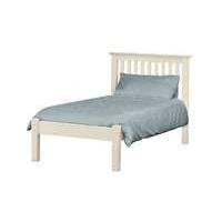 Chilton Stone White Low Foot Bed Frame