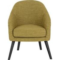 Chloe Accent Chair, Olive Green